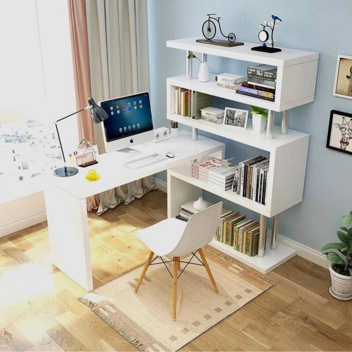 MAXWELL Modern Modular Shelf Desk