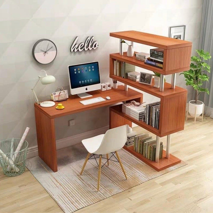 MAXWELL Modern Modular Shelf Desk