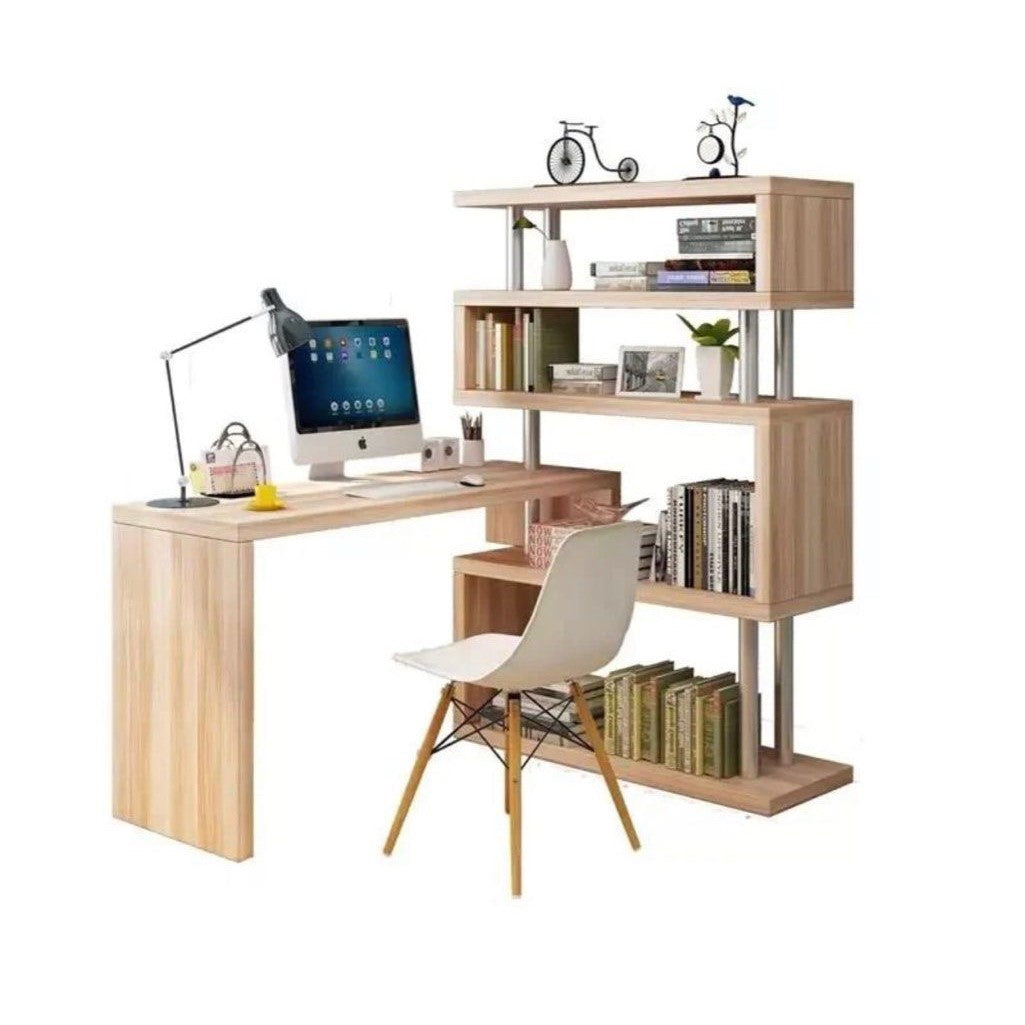 MAXWELL Modern Modular Shelf Desk