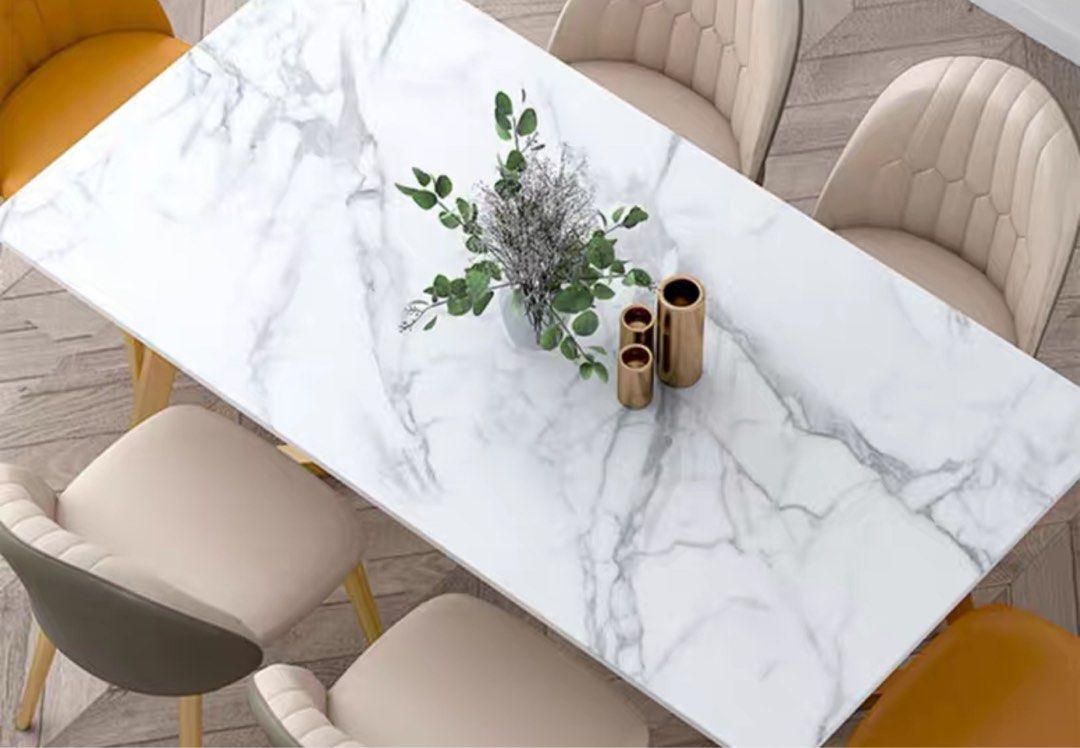 JEMIMA Modern Sintered Stone Dining Table Set
