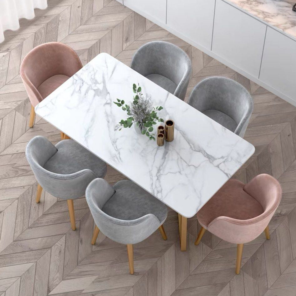 JEMIMA Modern Sintered Stone Dining Table Set