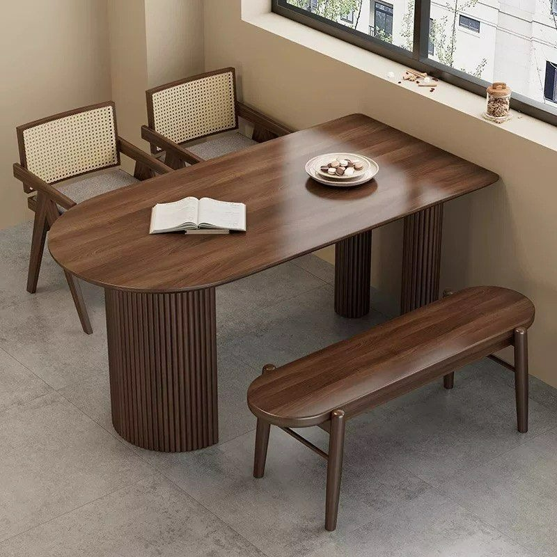 KEIRA Modern Solid Wood Dining Table