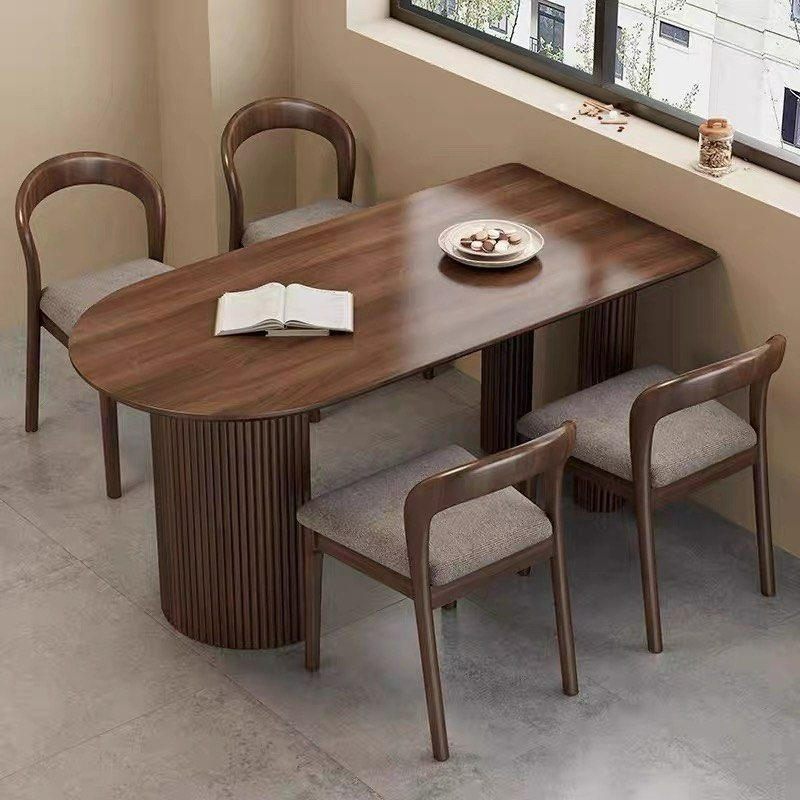 KEIRA Modern Solid Wood Dining Table