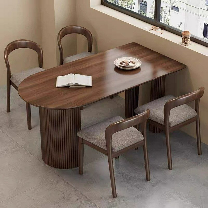 KEIRA Modern Solid Wood Dining Table