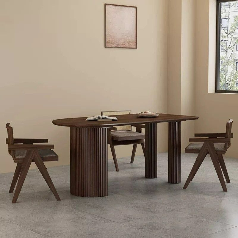 KEIRA Modern Solid Wood Dining Table