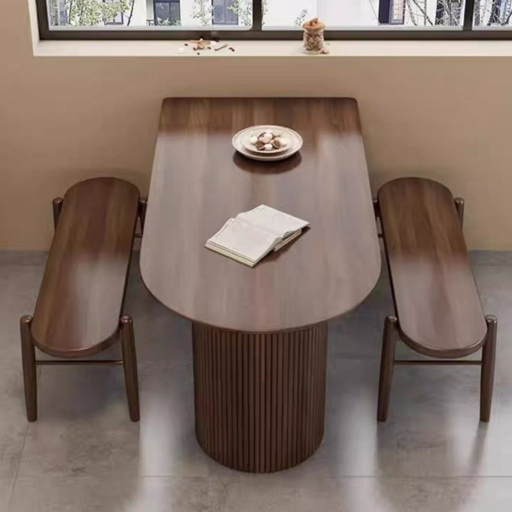KEIRA Modern Solid Wood Dining Table
