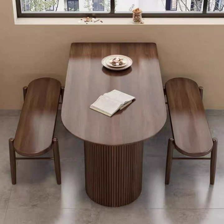KEIRA Modern Solid Wood Dining Table