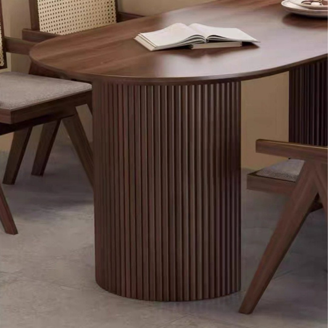 KEIRA Modern Solid Wood Dining Table