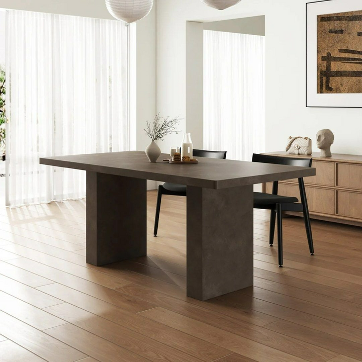 CODY Grey Sintered Stone Dining Table