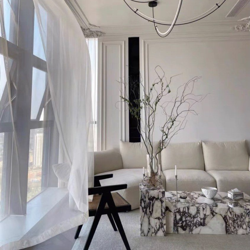 KENZA Modern Marble Coffee Tables