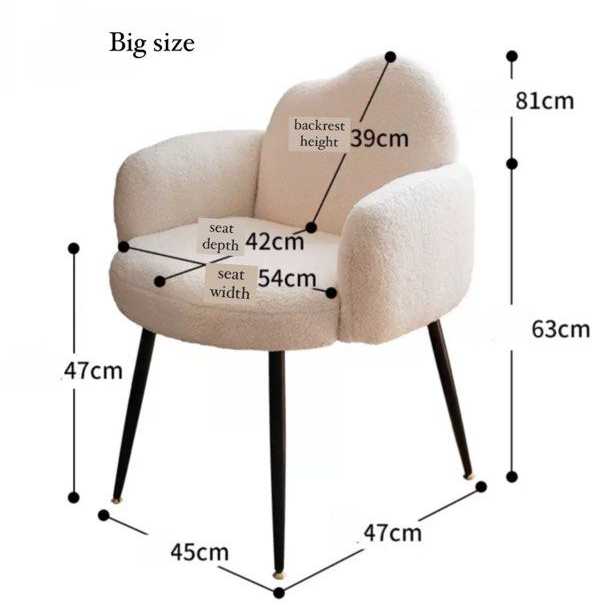 ISLEY Modern Boucle Chair