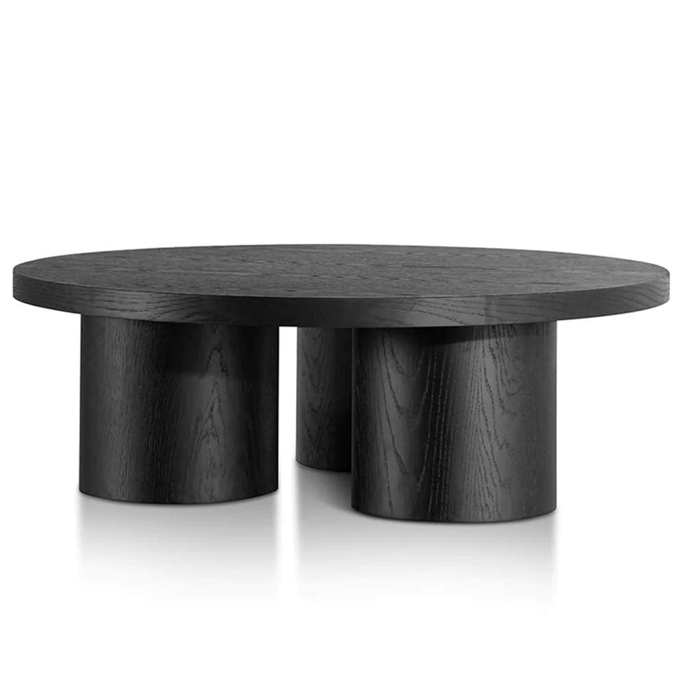NEISTAT Modern Solid Wood Round Coffee Table