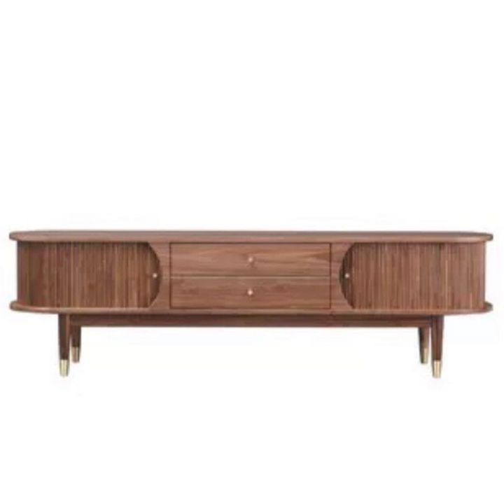 KORD Scandinavian Solid Pine Wood TV Console