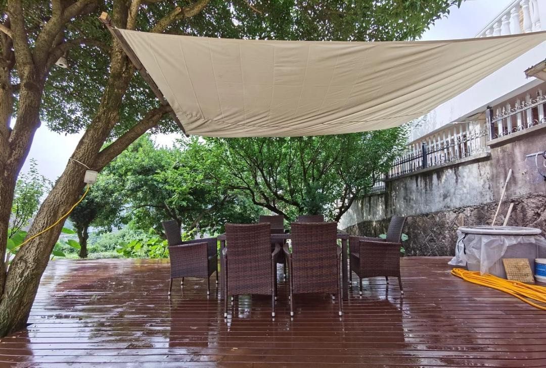 RASHI UV Block Rectangle Awning Canopy