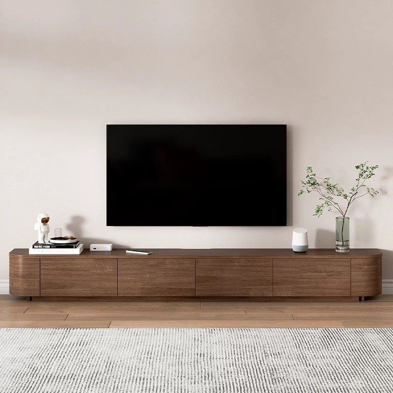 MALOR Modern Solid Wood TV Console