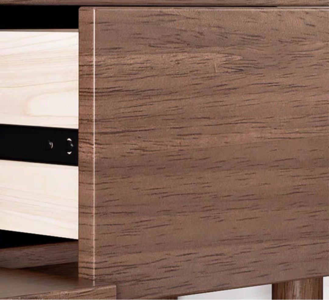 MALOR Modern Solid Wood TV Console