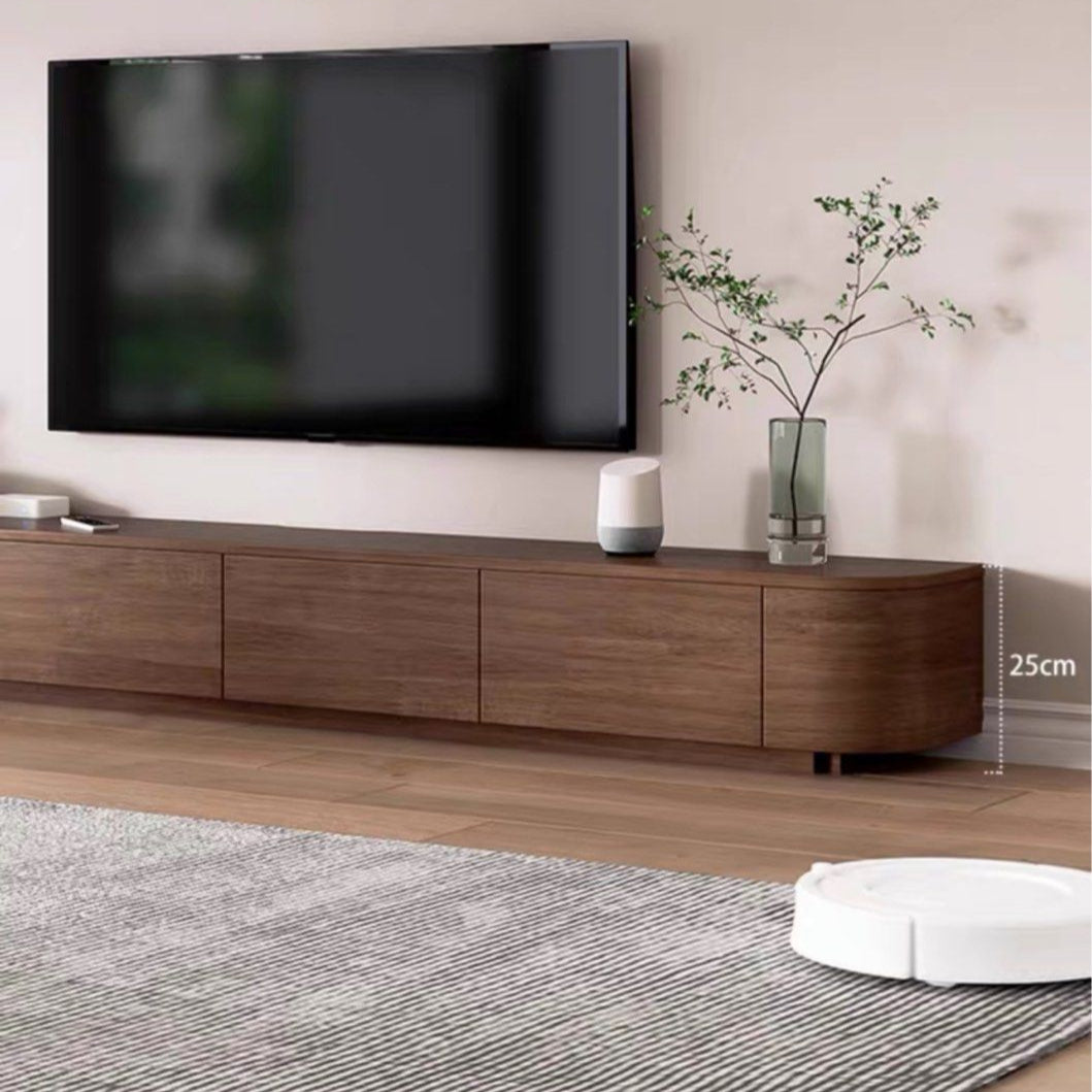 MALOR Modern Solid Wood TV Console
