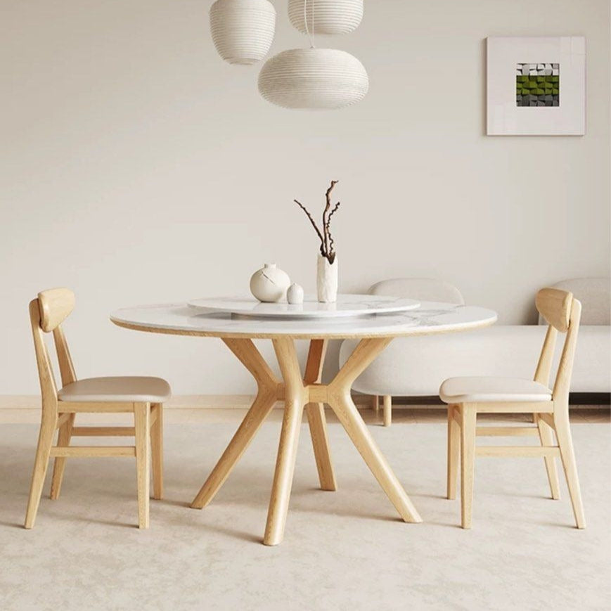 DUCOS Japandi Sintered Stone Dining Table