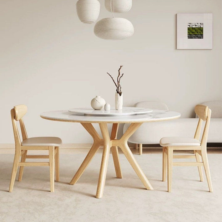 DUCOS Japandi Sintered Stone Dining Table