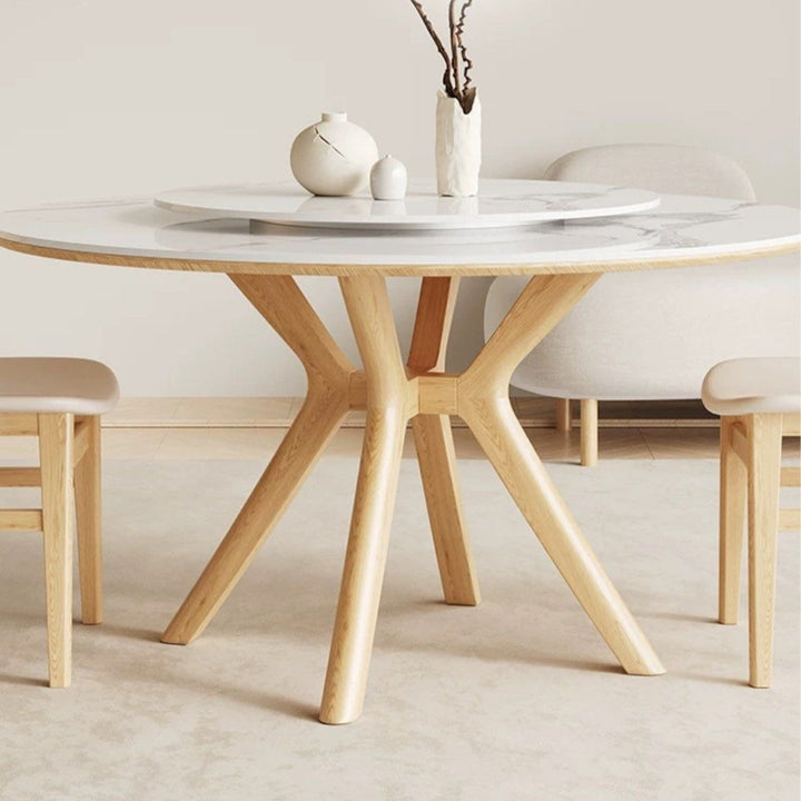 DUCOS Japandi Sintered Stone Dining Table