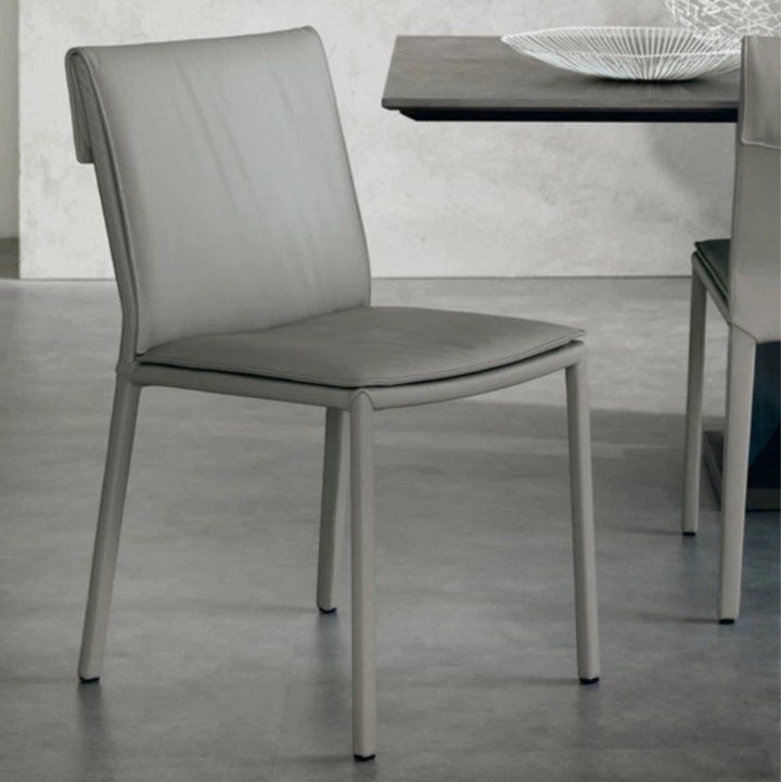 JASPER Modern Leather Dining Chair