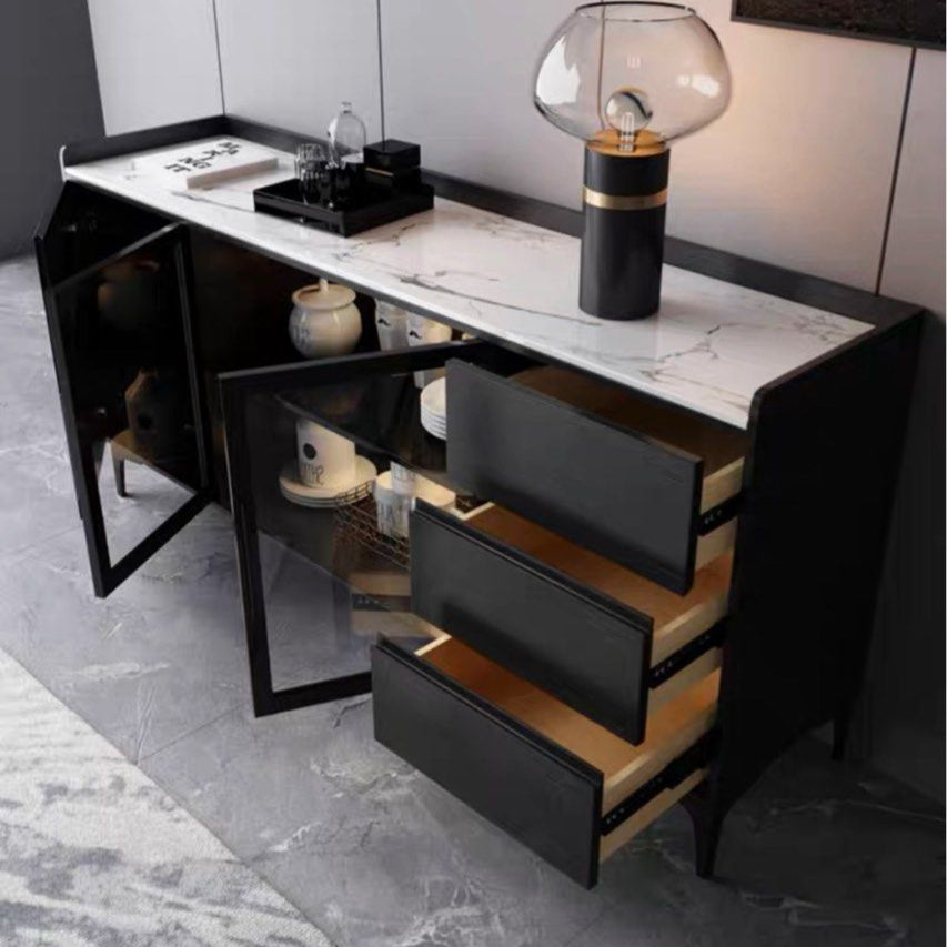 MALCRO Minimalistic Sintered Stone Sideboard