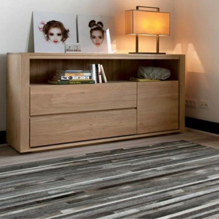 YEBOVE Modern Solid Wood Sideboard