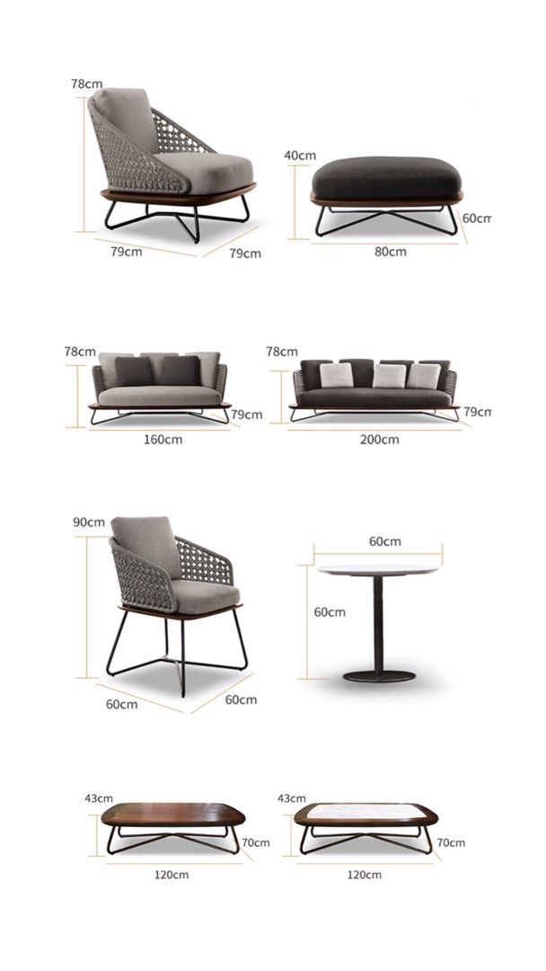 FATRIS Modern Outdoor Sofa