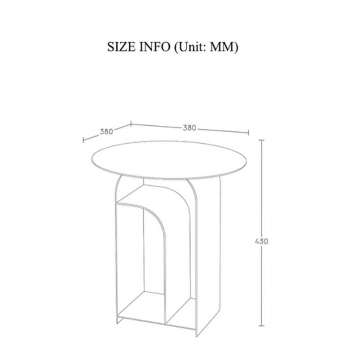 REYES Modern End Table
