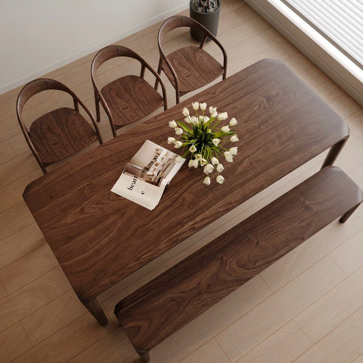 JAYEN Modern Solid Wood Dining Table