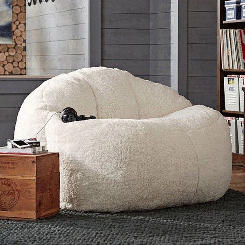 ZARAH Modern Boucle Bean Bag