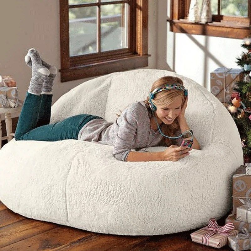 ZARAH Modern Boucle Bean Bag