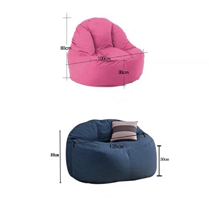 ZARAH Modern Boucle Bean Bag