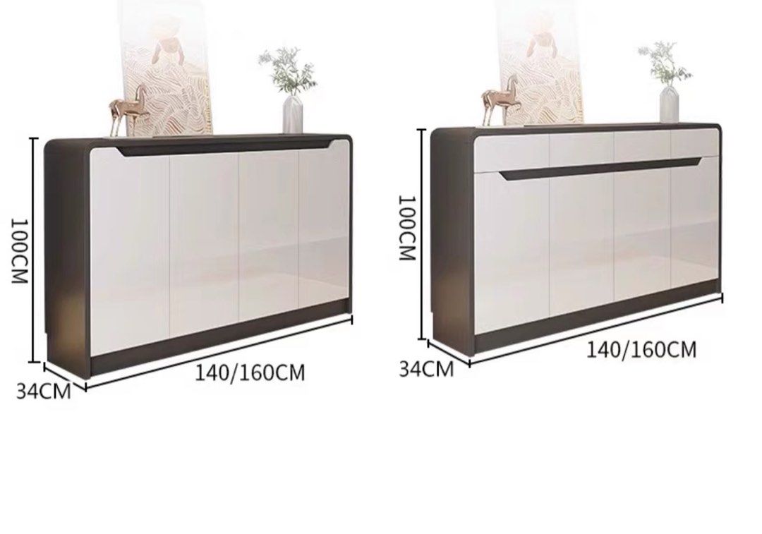JAZEN Modern Shoe Cabinet