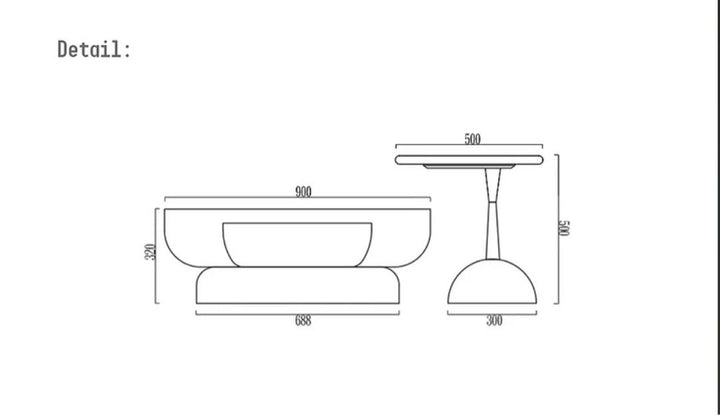GUZMAN Modern Coffee Table