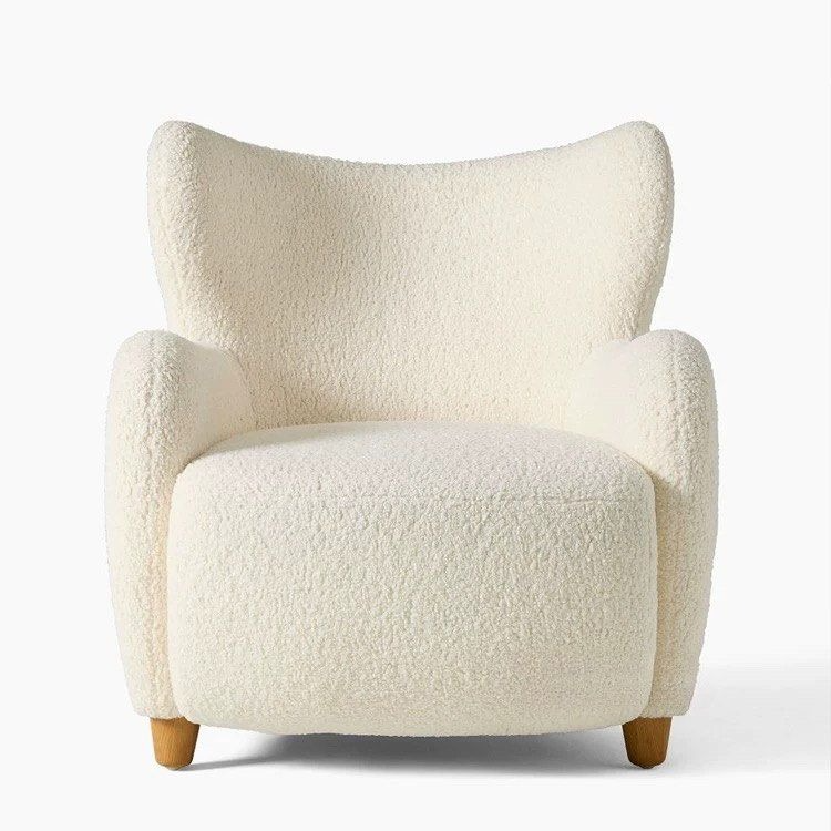 SAVANNAH Japandi Boucle Armchair