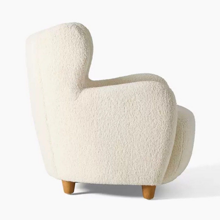 SAVANNAH Japandi Boucle Armchair