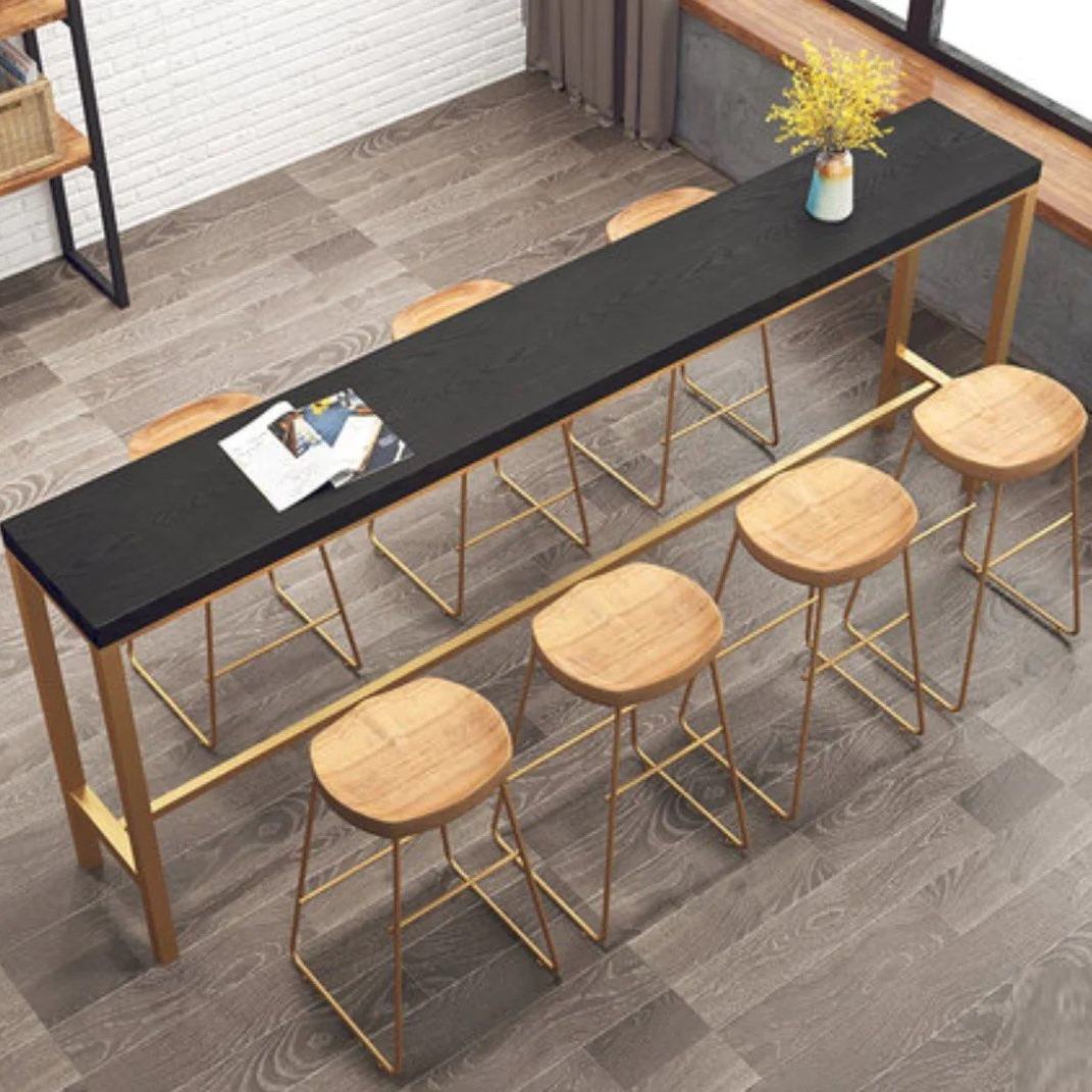 SEVNINO Modern Bar Table