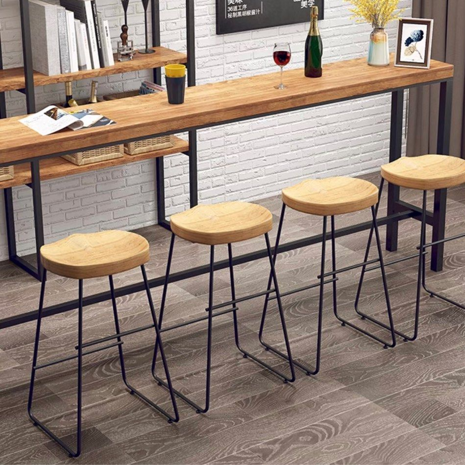 SEVNINO Modern Bar Table