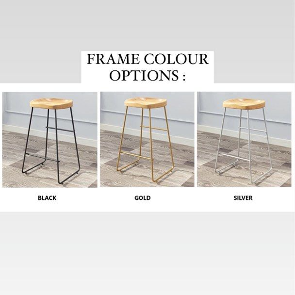 SEVNINO Modern Bar Table