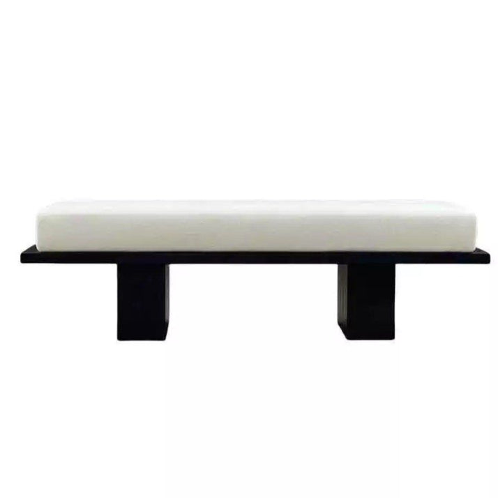 WENSA Modern Solid Wood Bench