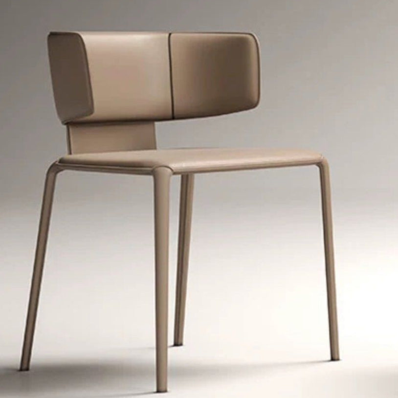JADAKA Modern Leather Dining Chair