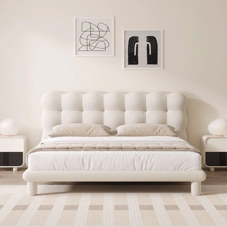 JEN Modern Boucle Bedframe
