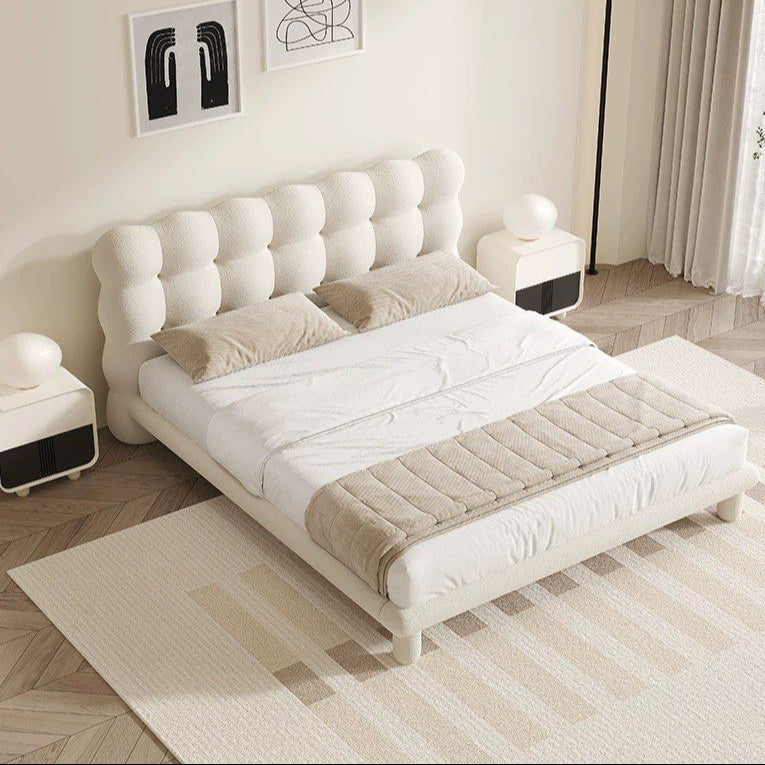 JEN Modern Boucle Bedframe