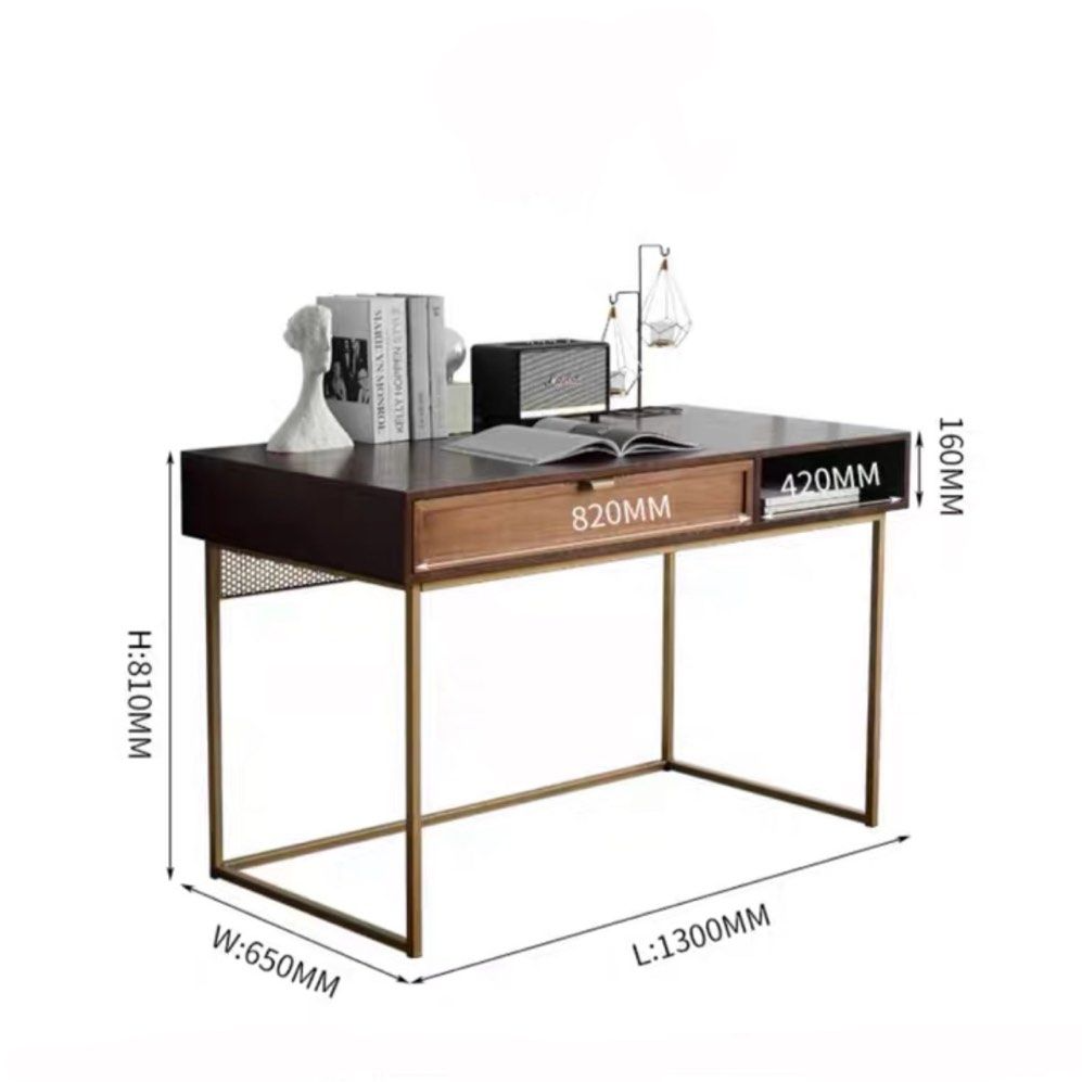 LORCAN Modern Solid Wood Study Table