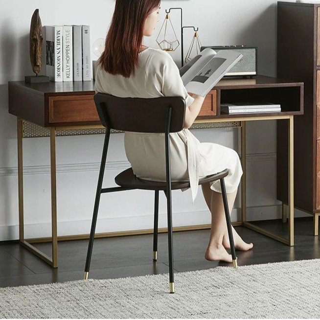 LORCAN Modern Solid Wood Study Table