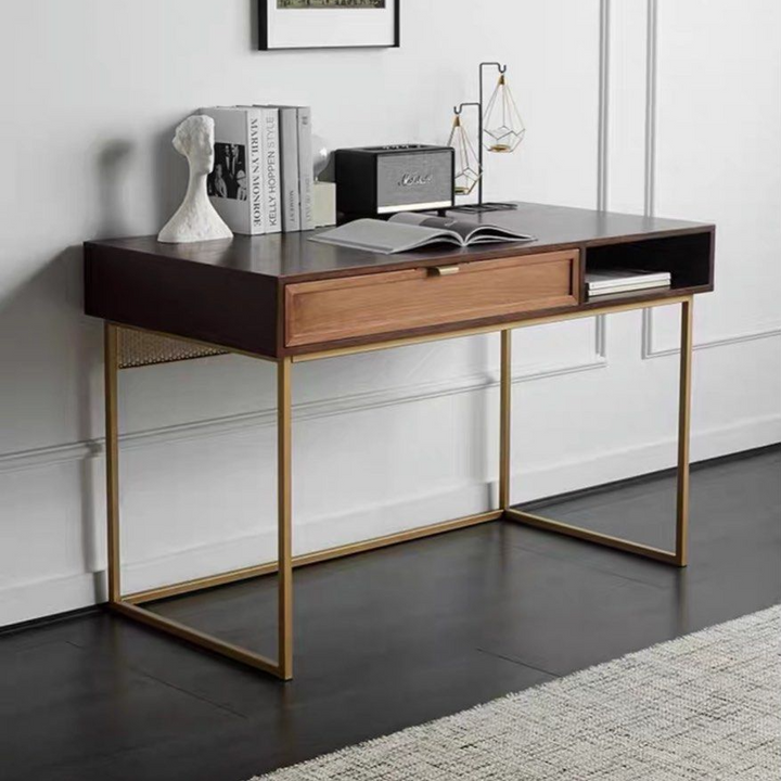 LORCAN Modern Solid Wood Study Table