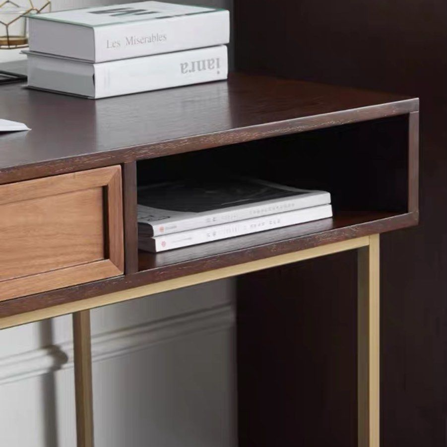 LORCAN Modern Solid Wood Study Table