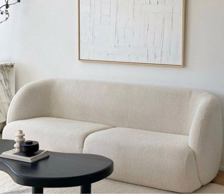 BAVELLA Modern Boucle Sofa