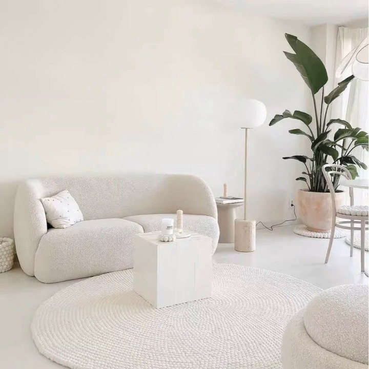 BAVELLA Modern Boucle Sofa